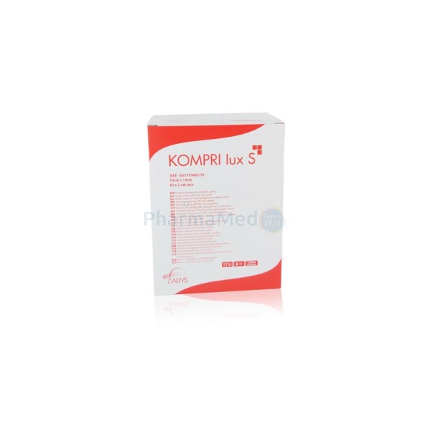 Compresses gaze ST ZARYS 5/2 10x10cm (50x2pc)