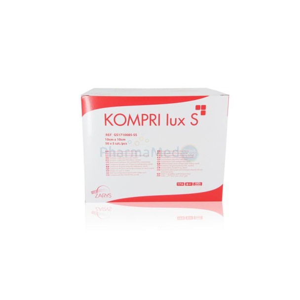 Compresses gaze ST ZARYS 5/5 10x10cm (50x5pc)