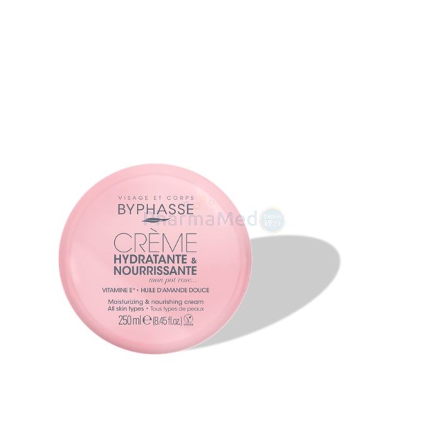 BYPHASSE Hydraterende crème voor gezicht en lichaam 250ml