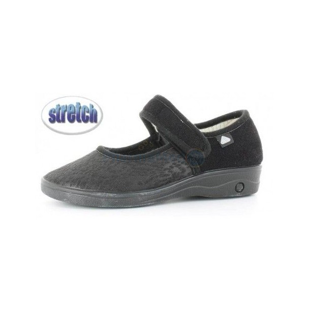 Pantoffels Lycra RUIZ JASMINE Zwart 37