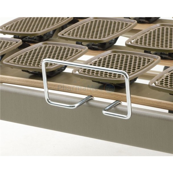 Cale matelas chromé TEMPUR 2 pers. éléctrique