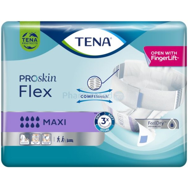 TENA ProSkin Flex Maxi Medium - 22st