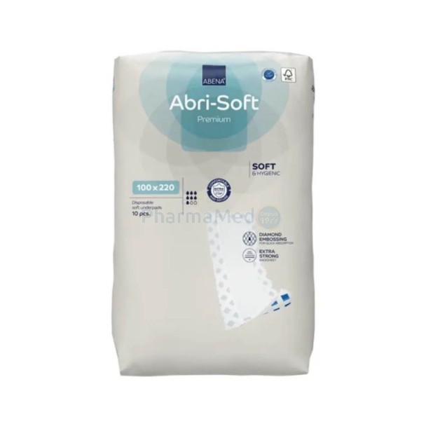 Onderlegger ABRI Soft Premium 3300ml 100x220cm - 10st