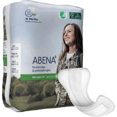 Anatomische inlegger ABENA Light MINI + 1A - 16st