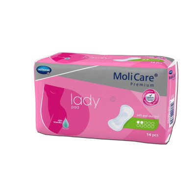 MOLICARE PREMIUM Lady Couche anatomique - 2g - 12pc