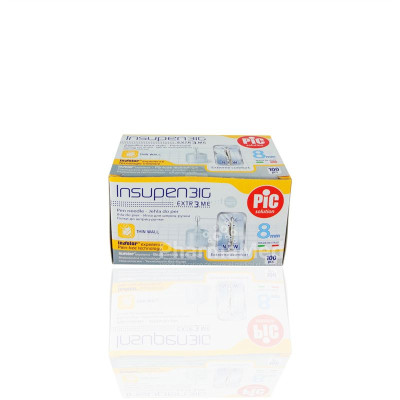 Aiguilles INSUPEN - 31G 0,25x8mm - 100pc