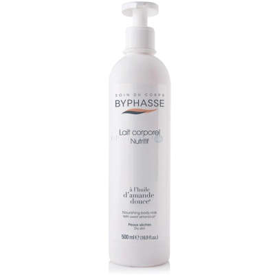 BYPHASSE Lichaamsmelk amande douce + pomp 500ml