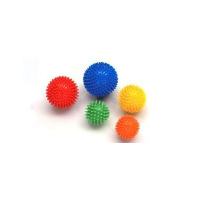 Balle de massage - 10cm bleu - 1pc