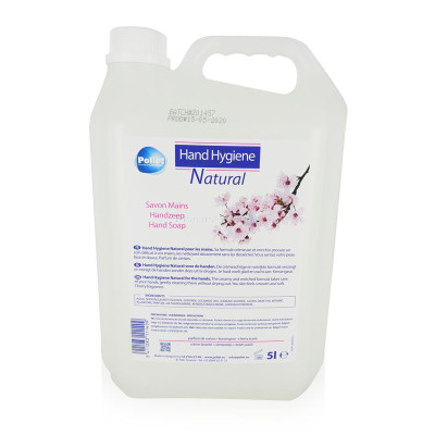 Savon mains liquide rose parf. cerise - 5L