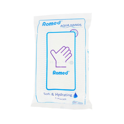 Washandje Wegwerp Vochtig ROMED - 8st