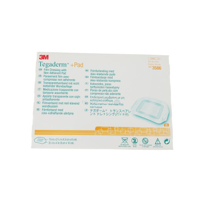 Tegaderm +Pad - 3589 - 9x15cm - 25pc