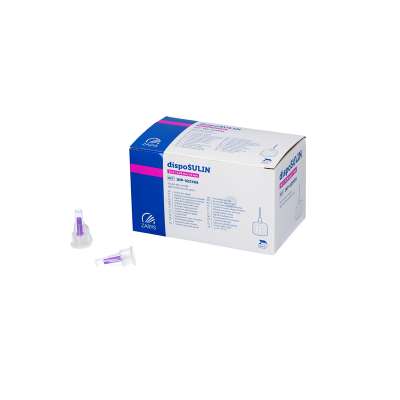 Aiguilles dispoSULIN 31G 0,25mmx6mm - 100pc