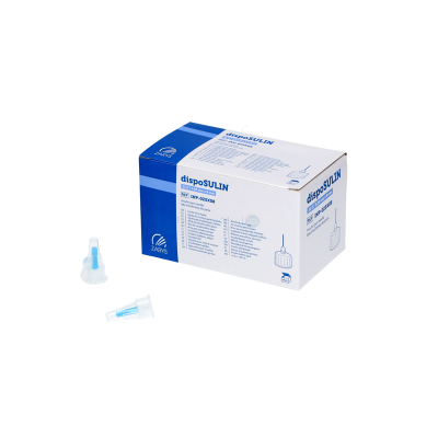Aiguilles dispoSULIN 31G 0,25mmx8mm - 100pc