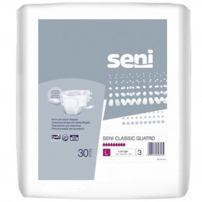 Change complet SENI CLASS Quatro - L 9g - 30pc