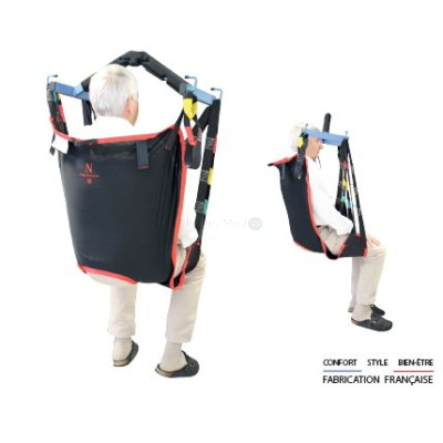 Sangle hamac confort sans croisement en filet - Large