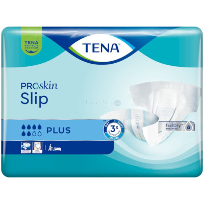TENA ProSkin Slip Plus - Large - 30pc