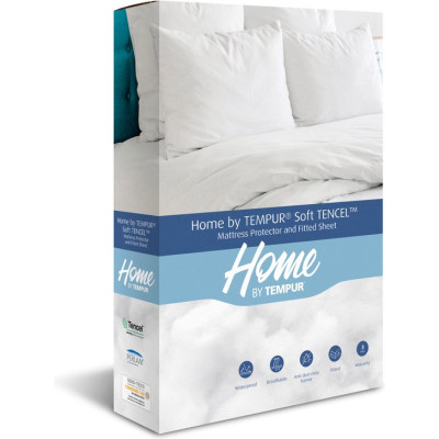 Drap housse protectrice TEMPUR SOFT TENCEL 140x200cm