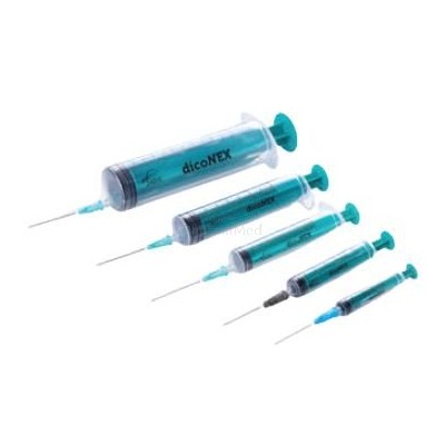 Seringues montées Zarys DicoNex 2ml + 0,6x30mm - 100pc