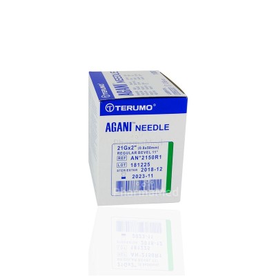 Naalden TERUMO 21G2 (0,80x50mm) ....(100st)