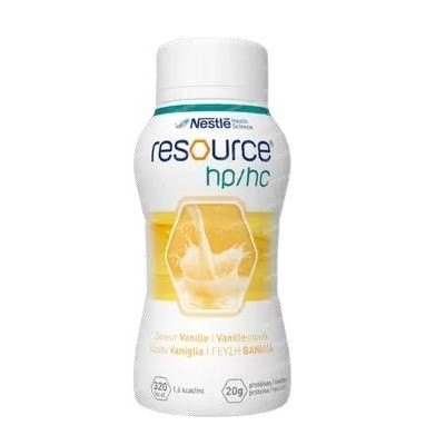Nestlé RESOURCE HP/HC - Hyperproteïnedrank - Vanille - 4x200ml