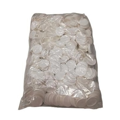 Couvercles pour godets hauts et étroits 30ml - 500pc