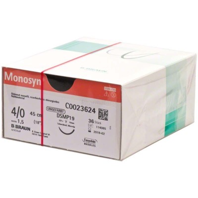 MONOSYN 4/0 Undyed 45cm C2023624 - 36draden