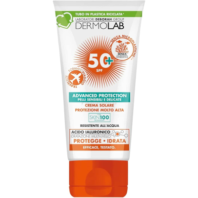 DERMOLAB zonnebrandcrème voor lichte en gevoelige huid SPF50 - 50ml