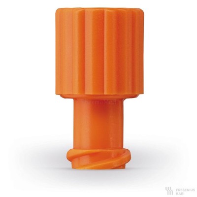 Bouchons luer lock stériles Orange - 100pc