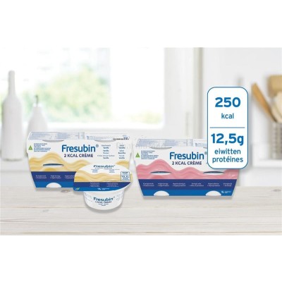 Fresubin 2 kcal roomdessert - Vanille - 4x125gr - Vanille - 4x125gr