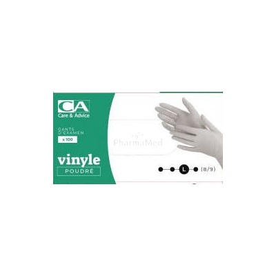Gants vinyl CA NS medium - 100pc